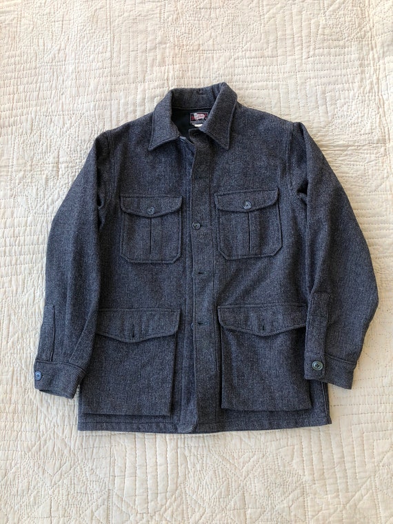 1950s Woolrich Grey Coat Small Medium