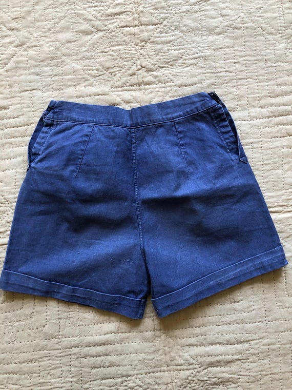 50s Double Side Button Fall Front Shorts 23 - image 4