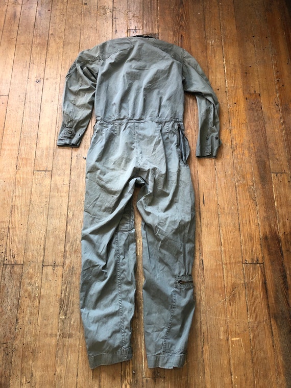 1950s Flight Suit Coverall Medium - image 4