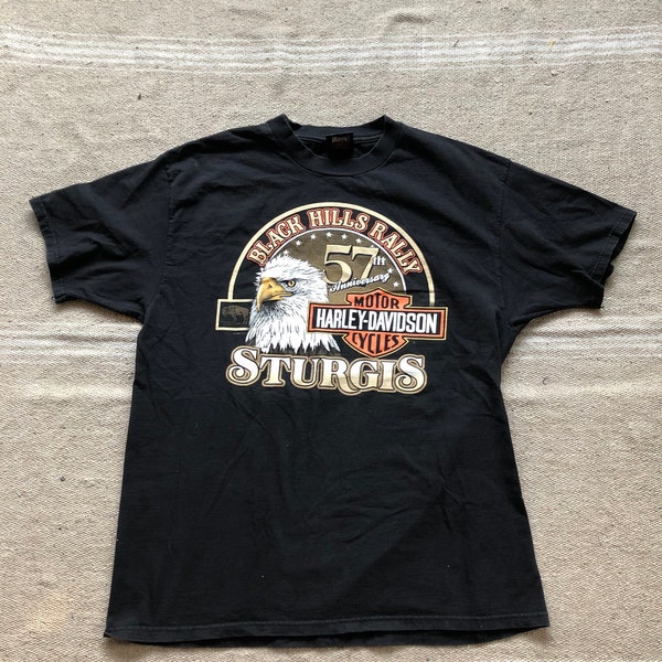 1990s Harley Davidson Sturgis Tee Large