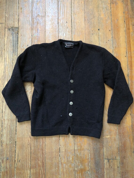 1960s Wool Cardigan Small Medium - Etsy