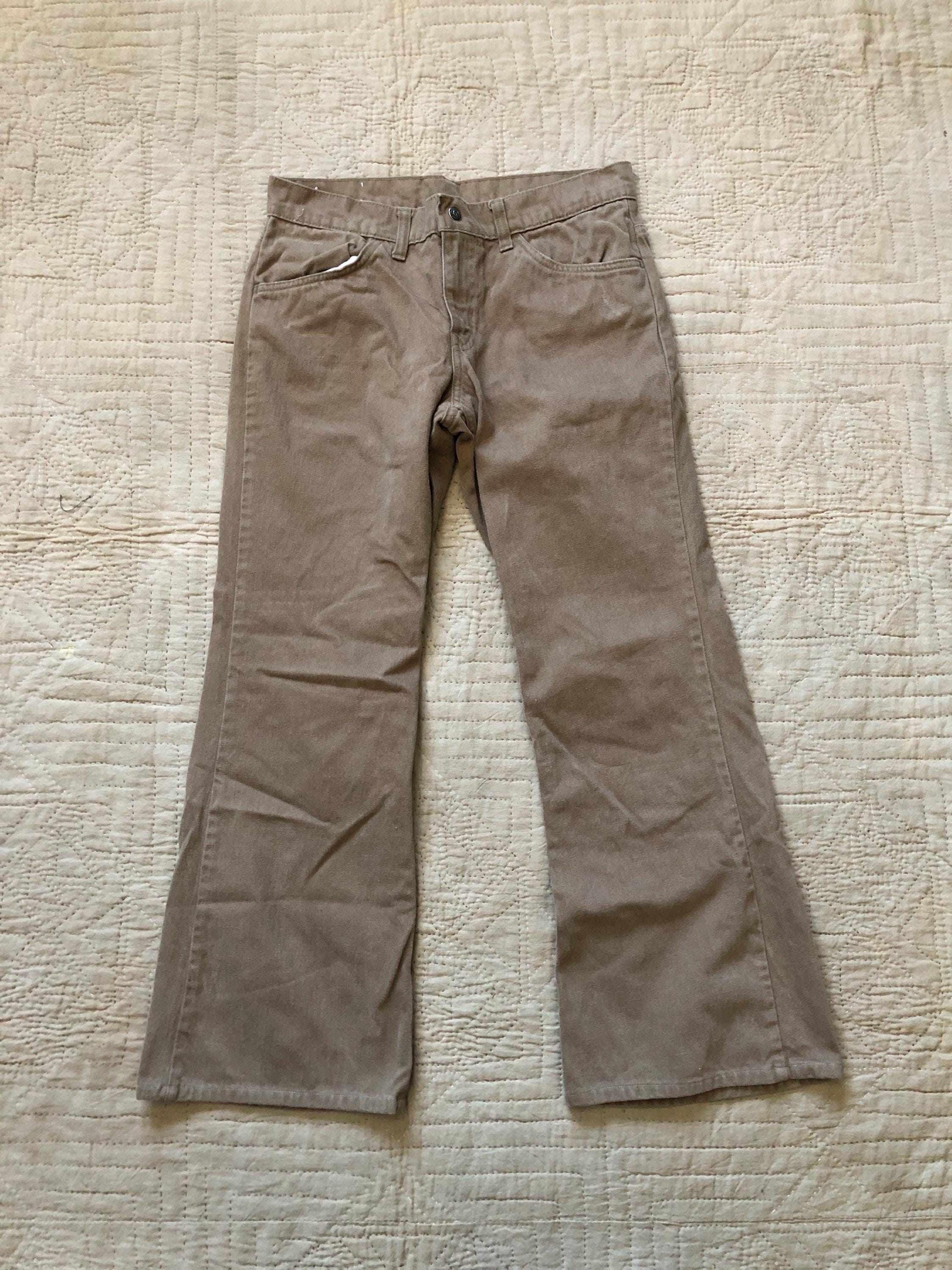 70s Big E Levi's for Gals Moleskin Jeans 30 - Etsy