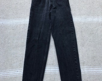 1990s Levi’s 550 Black Jeans 28