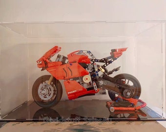 Plaque Lego Technic Ducati Panigale V4 R 42107 Acrylic Display Case