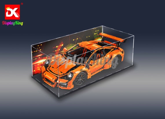 porsche lego display case