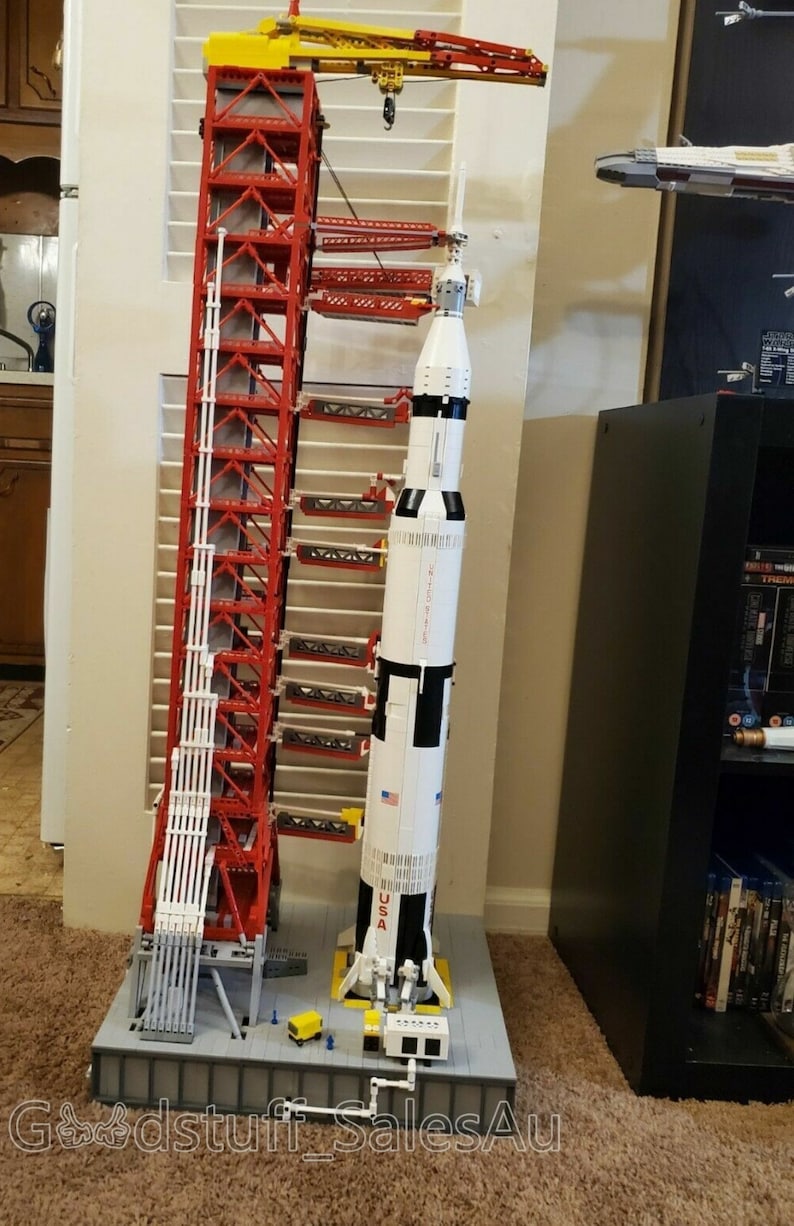 MOC NASA Saturn-V Launch Umbilical Tower Australia Seller | Etsy