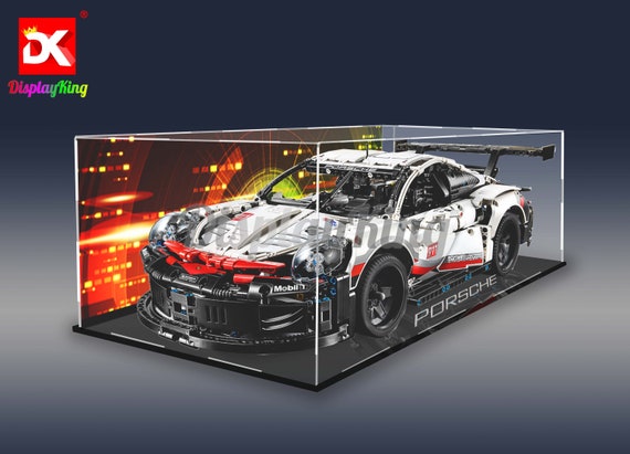 porsche lego display case