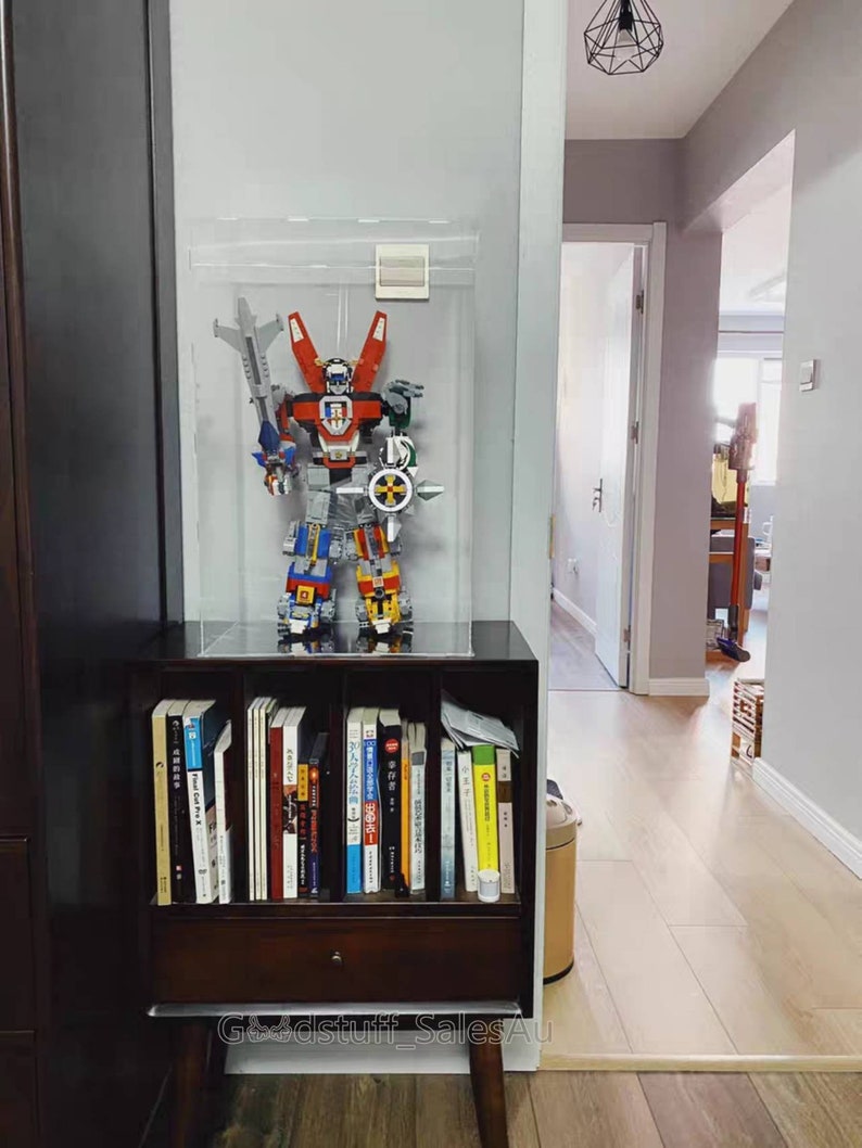 lego voltron display case