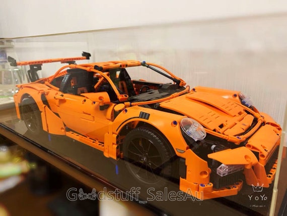 lego porsche gt3 display case
