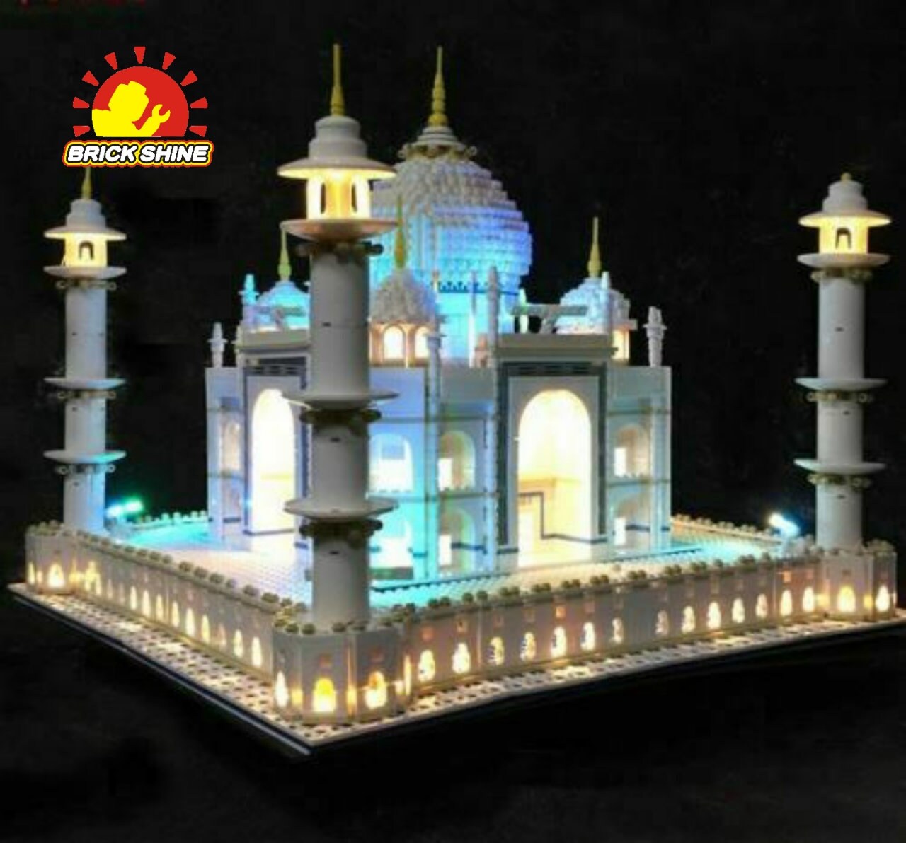 taj mahal lego lights