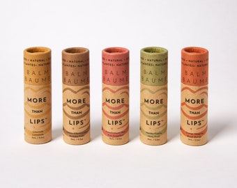 Lip Balm - Canadian, Natural, Handmade, PETA Certified Vegan and Cruelty-Free, Organic, Eco-friendly, with Sun Protection