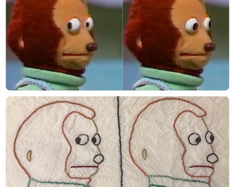 Awkward Monkey Puppet Meme Template