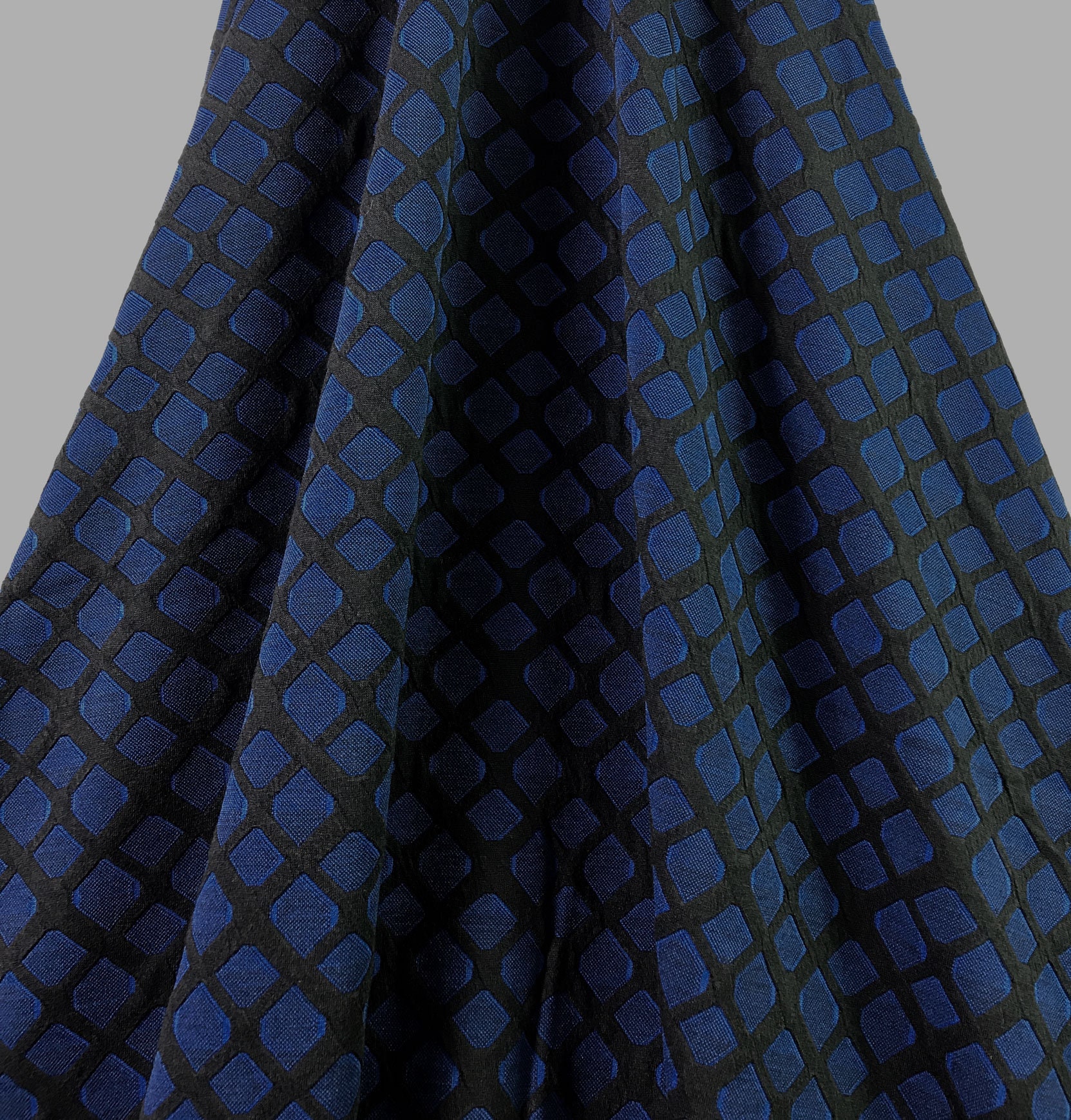 Cloque Jacquard double Knit Fabric Double knit Designer stof Etsy