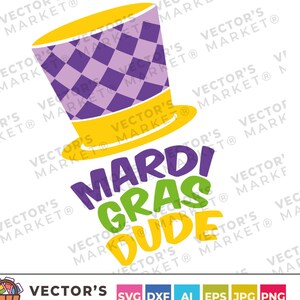 Mardi Gras Hat SVG Cut File for Cricut, Mardi Gras Party svg, Mardi Gras Parade SVG Mask, Fleur De Lis Svg, Carnival Svg, New Orleans svg