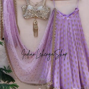 Mirror Work Blouse With Georgette Ready To Wear Ruffle Indian Wedding designer Lehenga Choli For Women Ready To Wear in USA