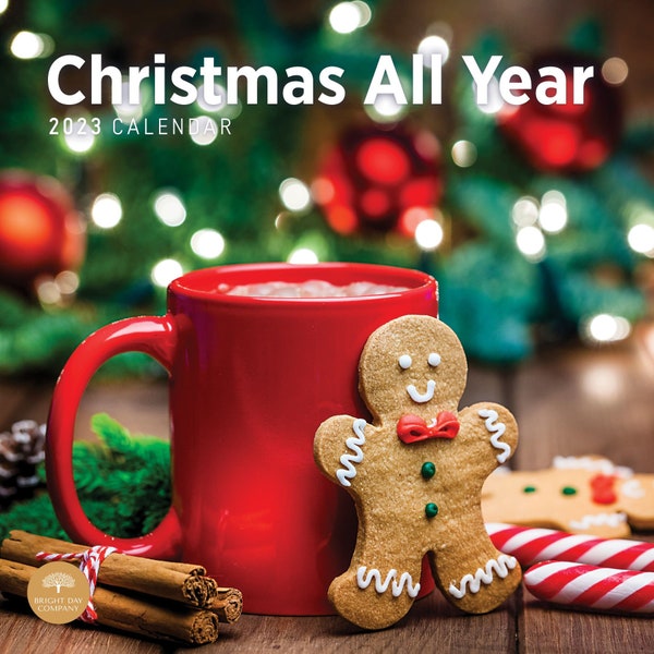 Christmas Calendar Printable - Etsy