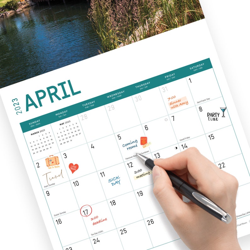 2023 Washington State Wall Calendar by Bright Day 12x12 Inch - Etsy