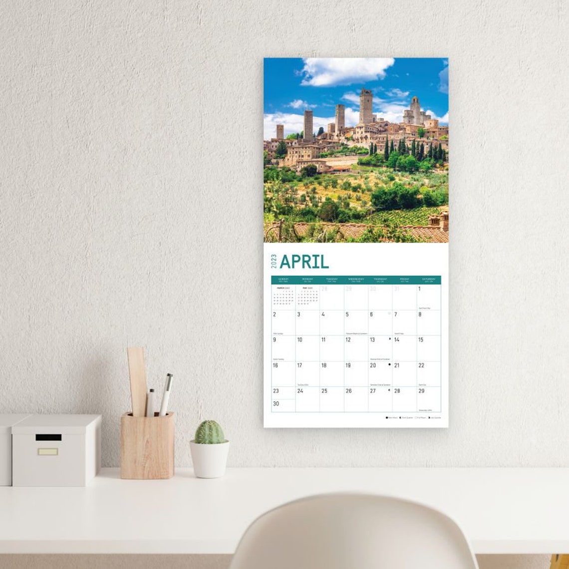 2023 Italy Wall Calendar by Bright Day 12x12 Inch - Etsy