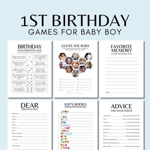 Jeux pour le premier anniversaire d'un bébé garçon, jeux-questionnaires amusants pour les enfants d'un an, comptines, Meilleurs garçons qui connaît les garçons, premiers conseils et souhaits