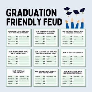 Abschluss Freundschaftsspiel - Spaß grad Party Aktivität, College Trivia Top Antworten, Spaß Schule Abschied Gruppenspiel