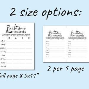 Teen Boy Birthday Games Bundle, Printable Birthday Games for Him, Teen