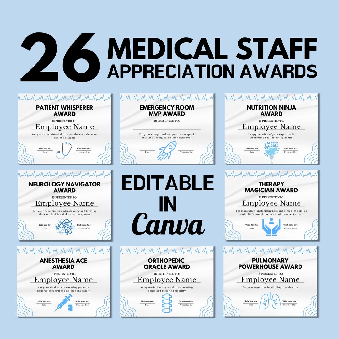Medical Staff Award Certificates Editable In Canva Funny Nurse medical-staff-award-certificates-editable-in-canva-funny-nurse
