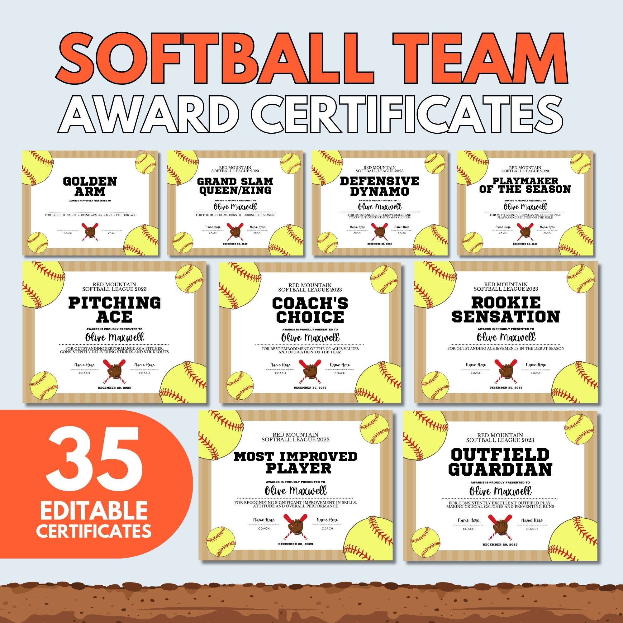 20+ Softball Award Ideas Funny
