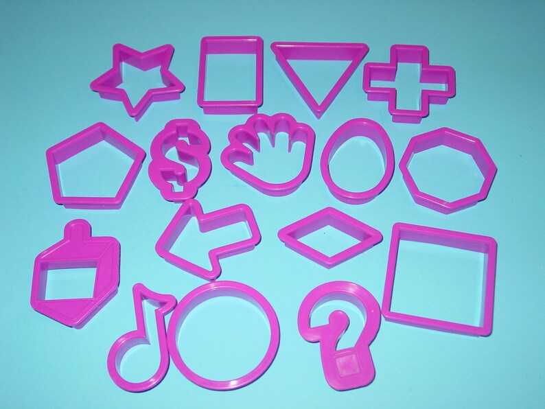 Learning Shapes Cookie Cutters Geometric and Common Shapes Etsy