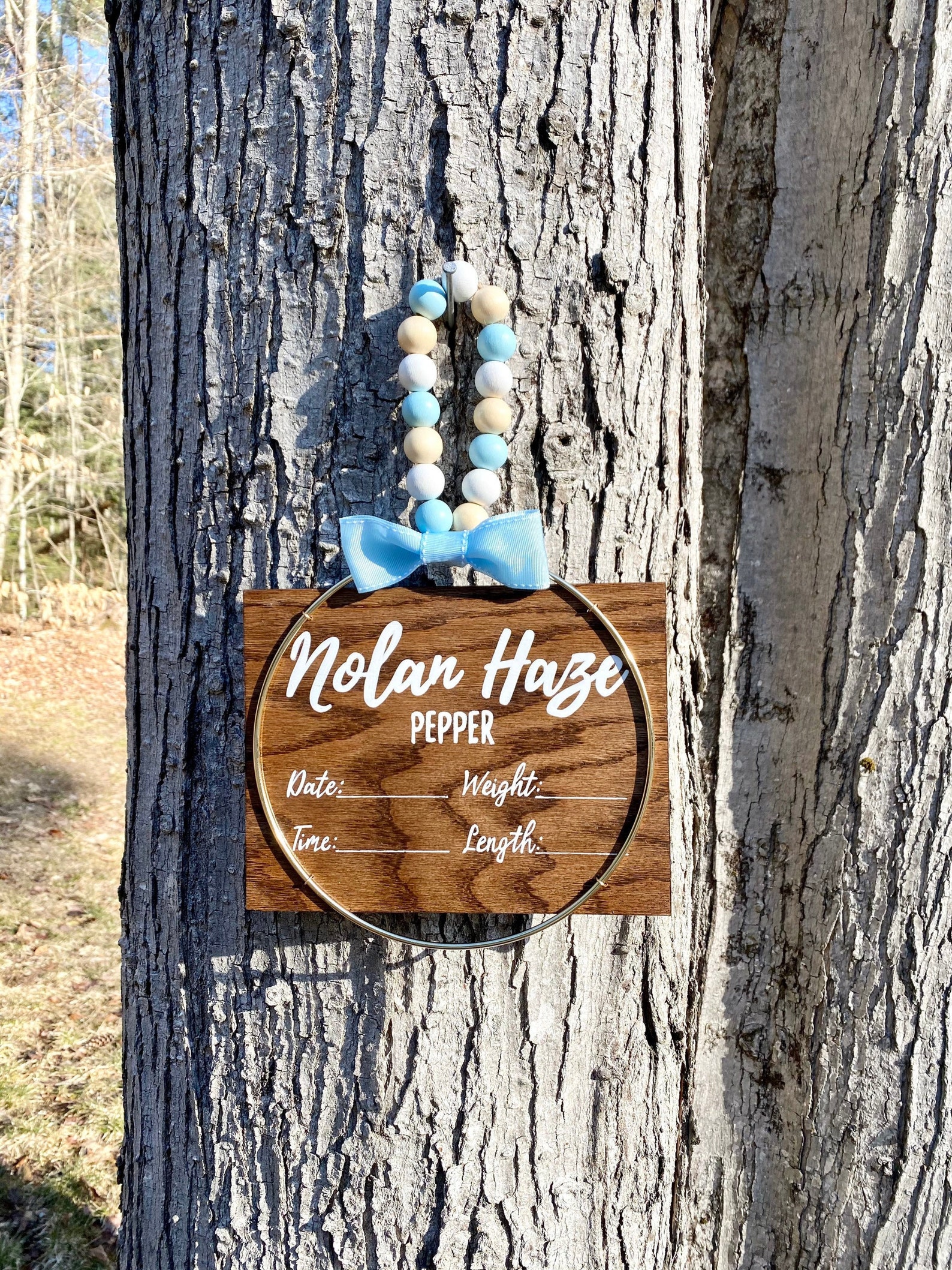 Hospital Door Hanger Boy Baby Boy Door Hanger Boy Hospital Etsy