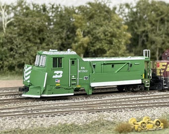 N Scale BN Snow Dozer Shell_Sill with Details - 3D Resin Kit