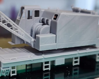 N Scale UP OHIO Crane and MoW Support Car(s)