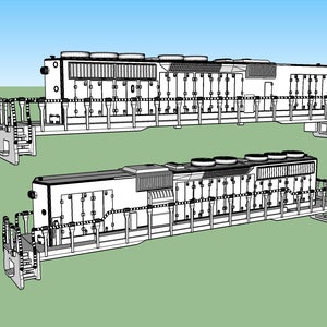 N Scale BNSF 300/7500  SD40B-2