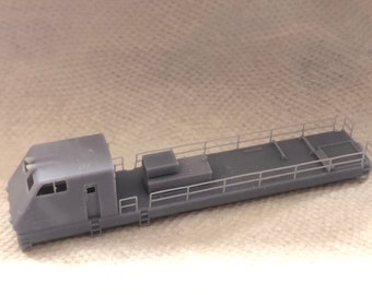 N Scale Herzog MPM IV MOW End Car (ohne Acc) - 3D Resin Bausatz