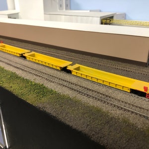 N Scale Herzog MPM IV MOW Well Car - 4 Pack
