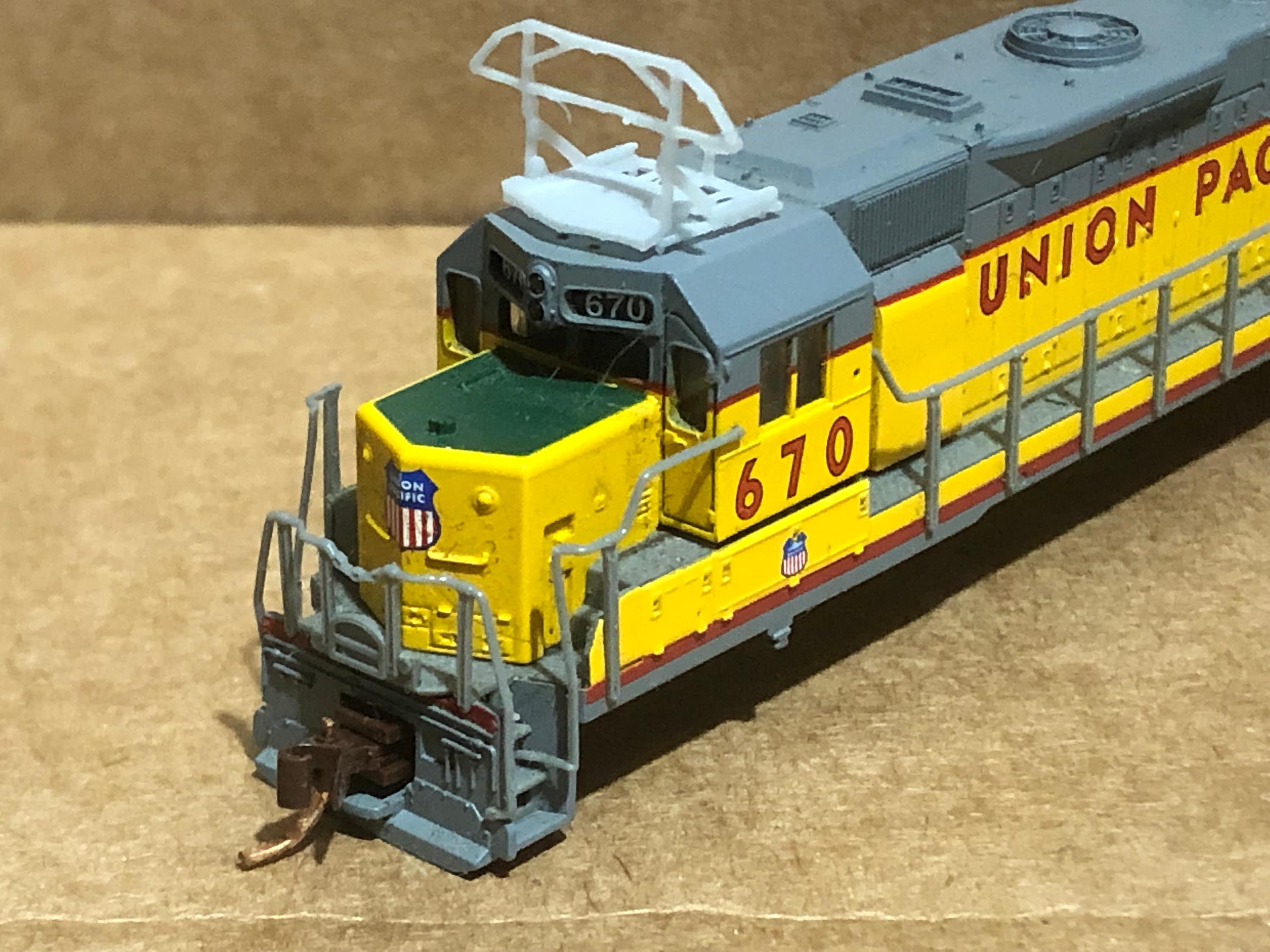 N Scale Engine Icicle Breakers - Pair 3D Resin Kit