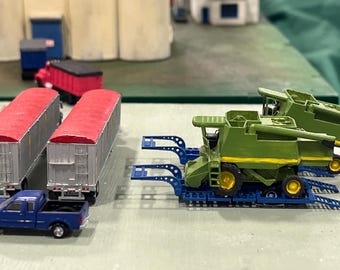 N Scale Mähdrescher Anhänger - 3D Resin Bausatz