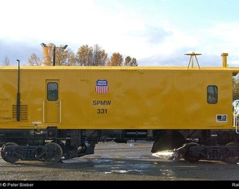 N Scale UP/SPMW Snow Flanger 331 - 3D Resin Bausatz