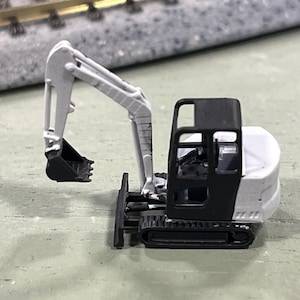 N Scale Mini Excavator - 2 Pack - 3D Resin Kit image 2