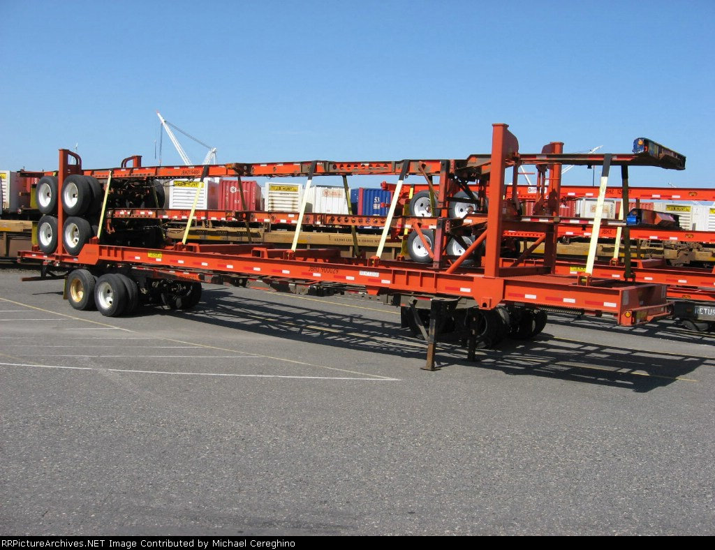 N Scale 53' Intermodal Chassis Transport Rack - 3D Resin Kit - Etsy