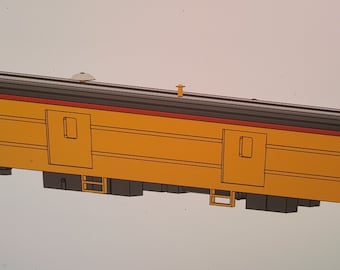 N Scale Union Pacific UPP 6334 Art Lokman 3D Printed Kit - Etsy N Scale Union Pacific UPP 6334 Art Lokman 3D Printed Kit - Etsy