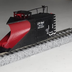 N Scale ANGUS Snow Plow