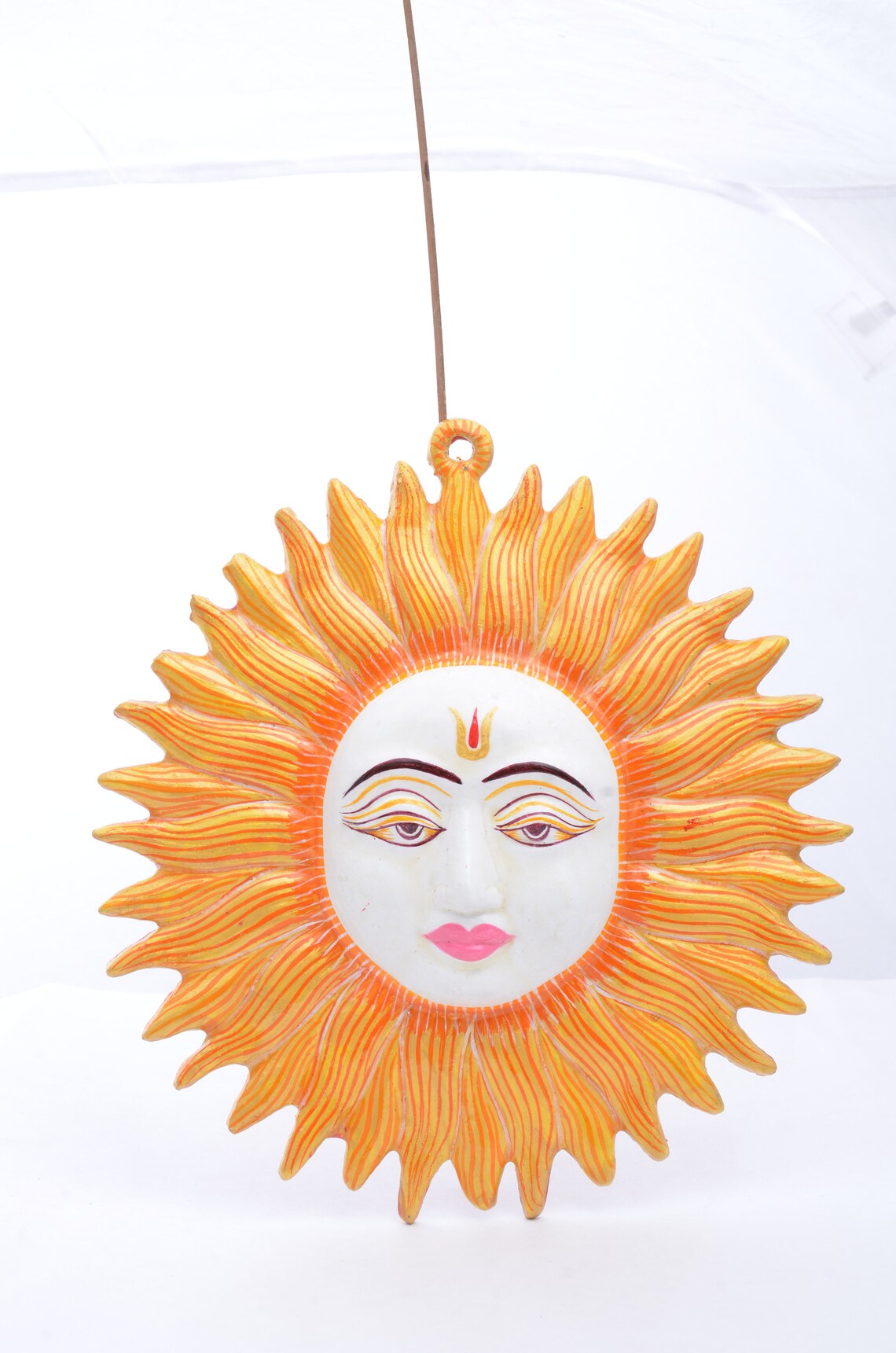 Wall Hanging Garden Decor Metal Sun Wall Art Outdoor Wall Etsy