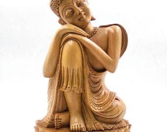 Handmade Thinking Buddha Lord Buddha Statue Resting Buddha - Etsy Handmade Thinking Buddha Lord Buddha Statue Resting Buddha - Etsy