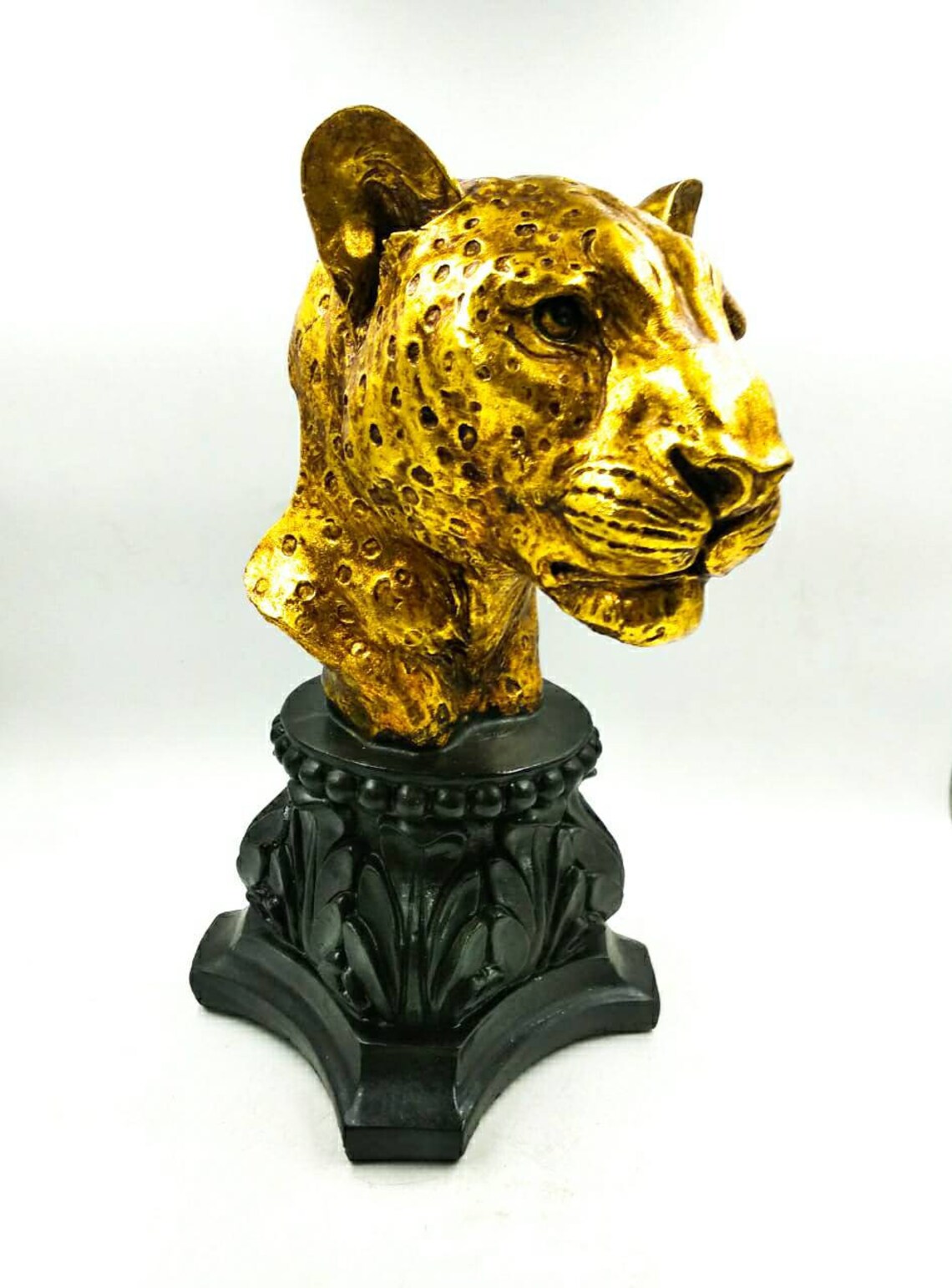 Resin Tiger Statue Sculpture Ornament Collectible Figurine Etsy
