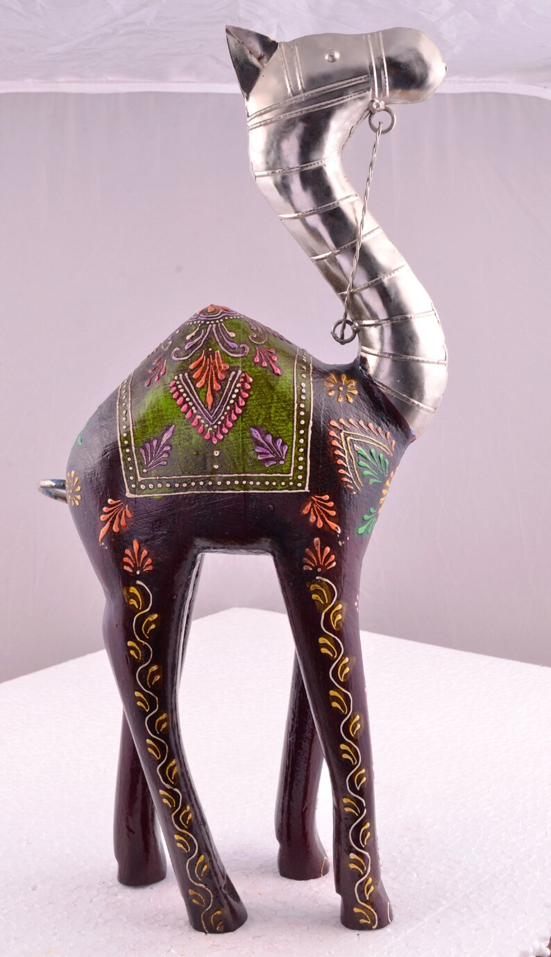 metal camel statue