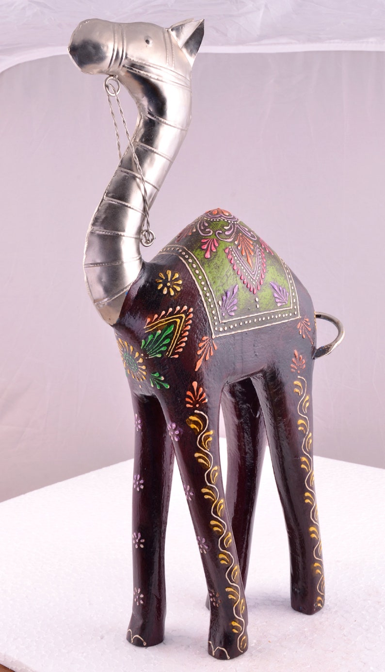 metal camel statue