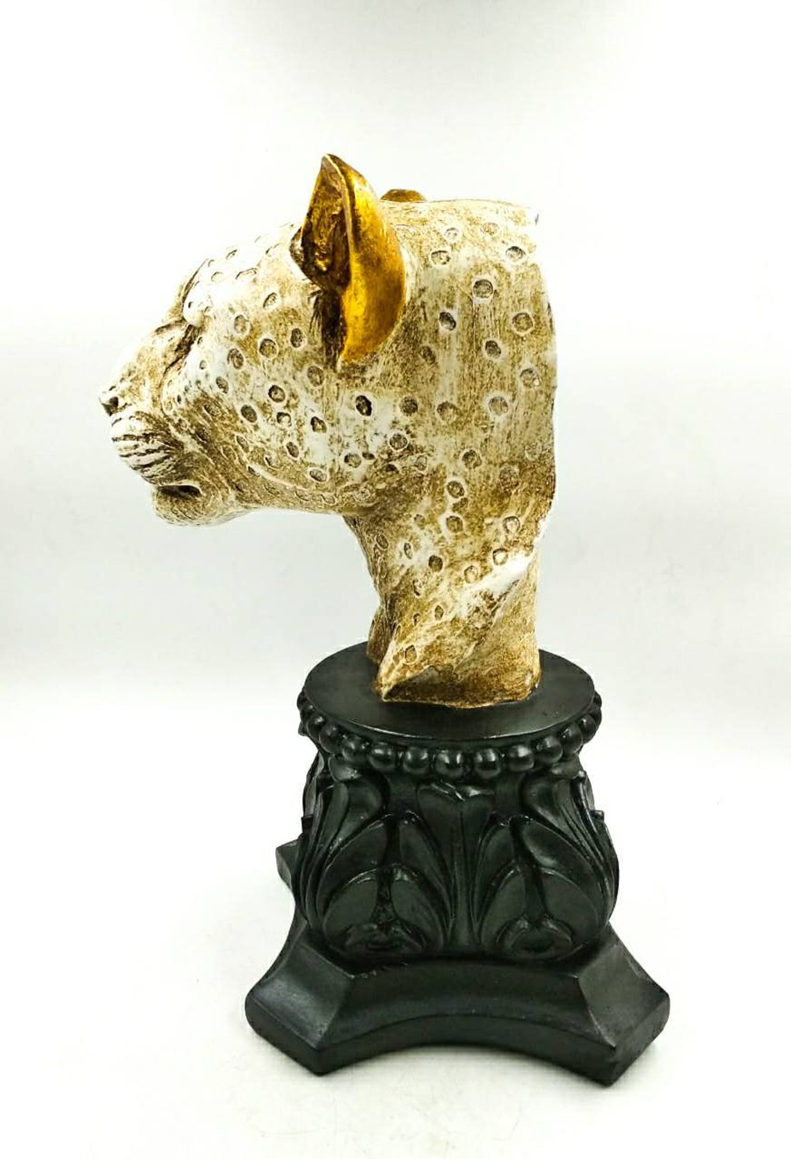 Resin Tiger Statue Sculpture Ornament Collectible Figurine Etsy