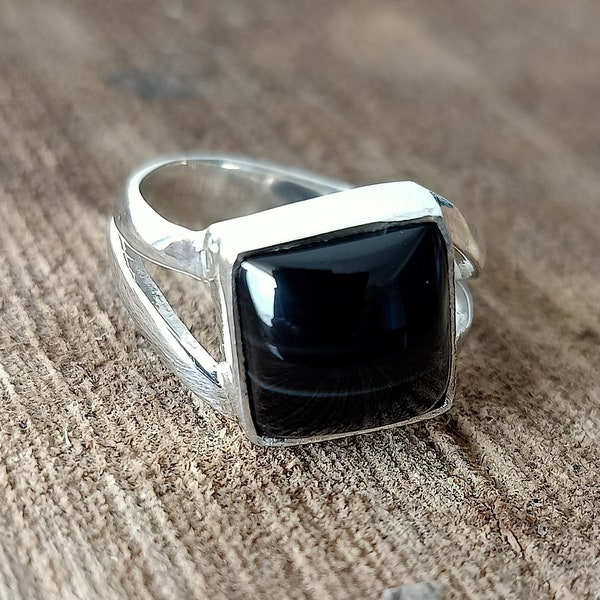 Black Lace Ring - Etsy