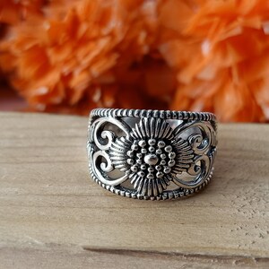 Sterling silver ring|Boho Silver ring|925 silver ring| Thumb ring|Rings for women|sterling silver  ring| band ring| gift item|freeship |ring