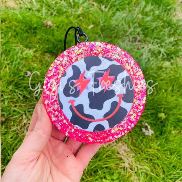 Smiley Face Air Freshener Etsy